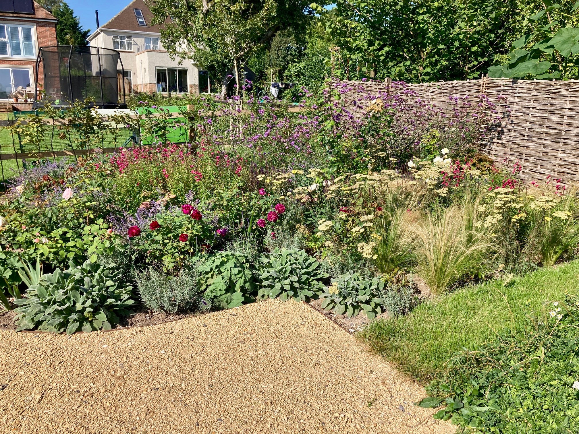 Colourful English Cottage Garden
