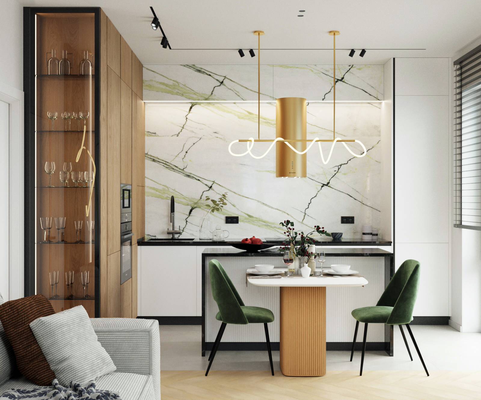 Кухня-гостиная