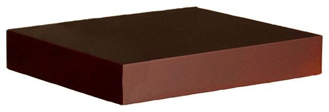 Bristol Floating Shelf 10 Contemporary Display And Wall Shelves Bristol Floating Shelf 10 Chocolate