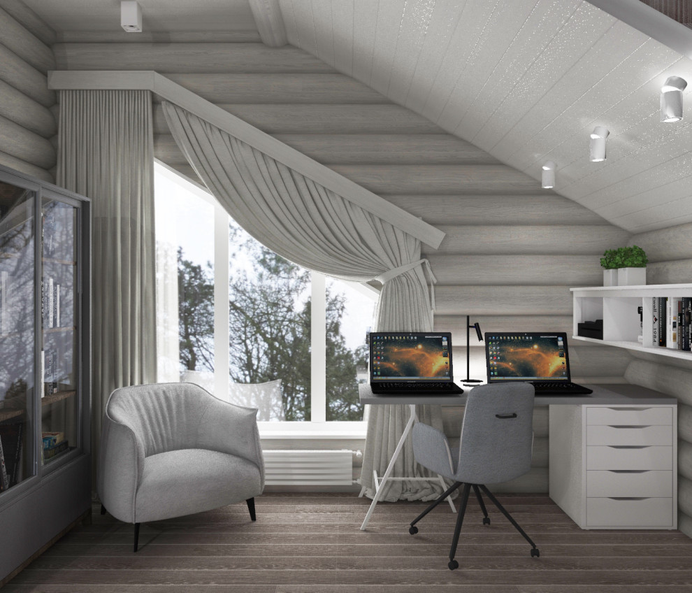 Проект загородного дома из сруба