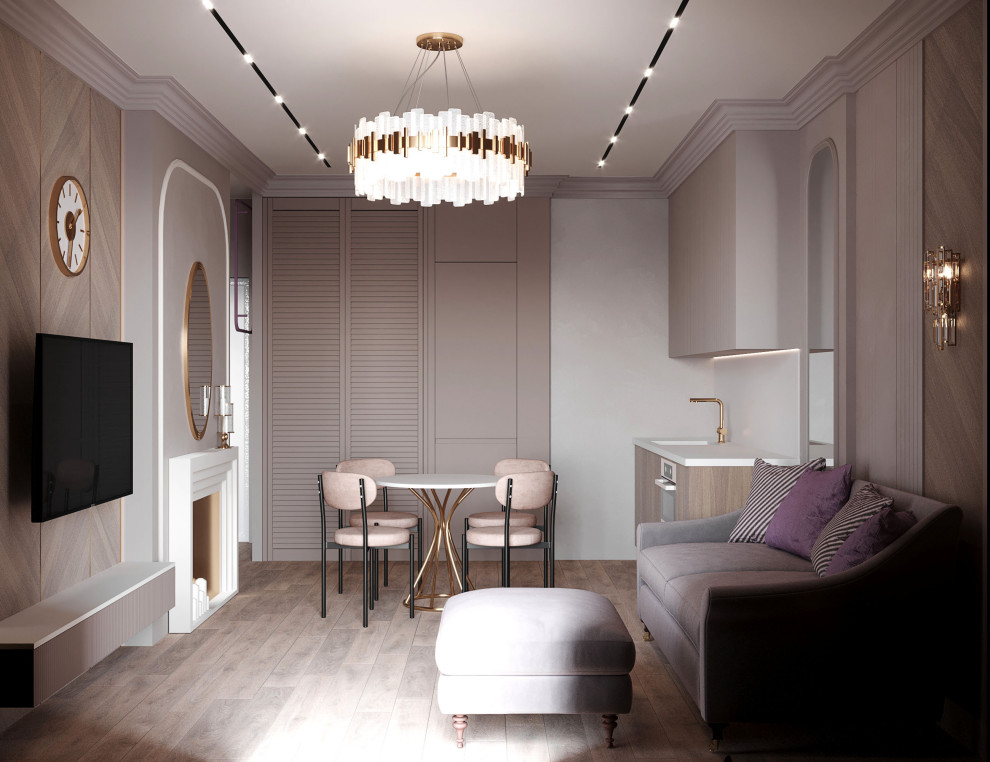 Серо-розовый оазис на 42 метрах