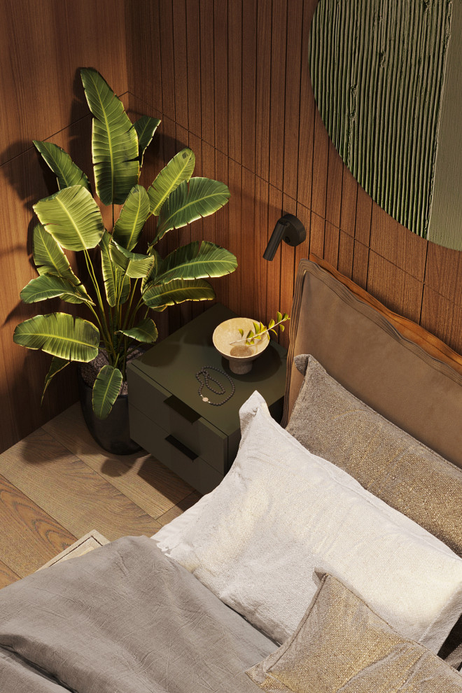 Современная мастер-спальня