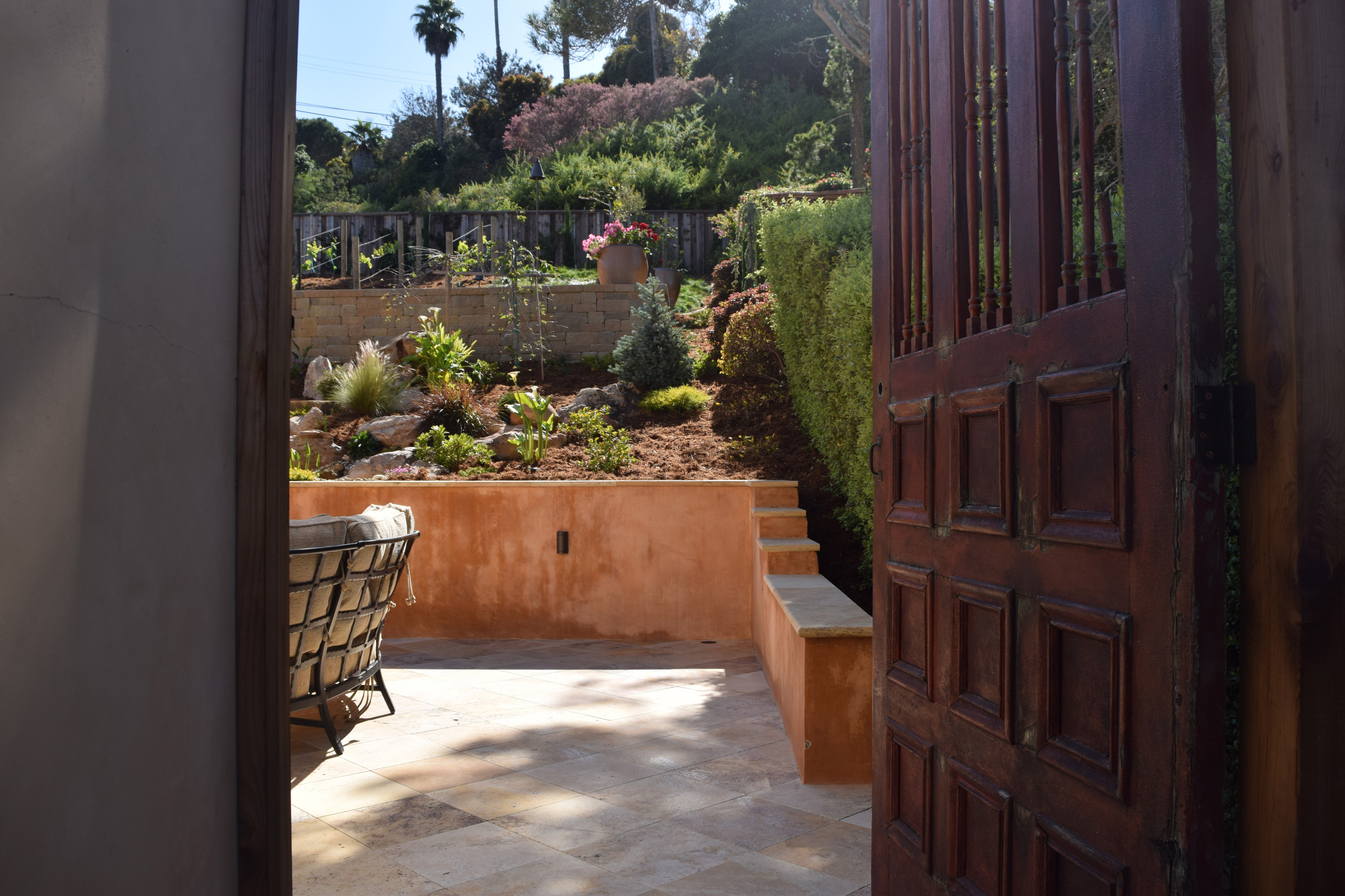 Mediterranean Backyard Transformation - Tiburon, CA