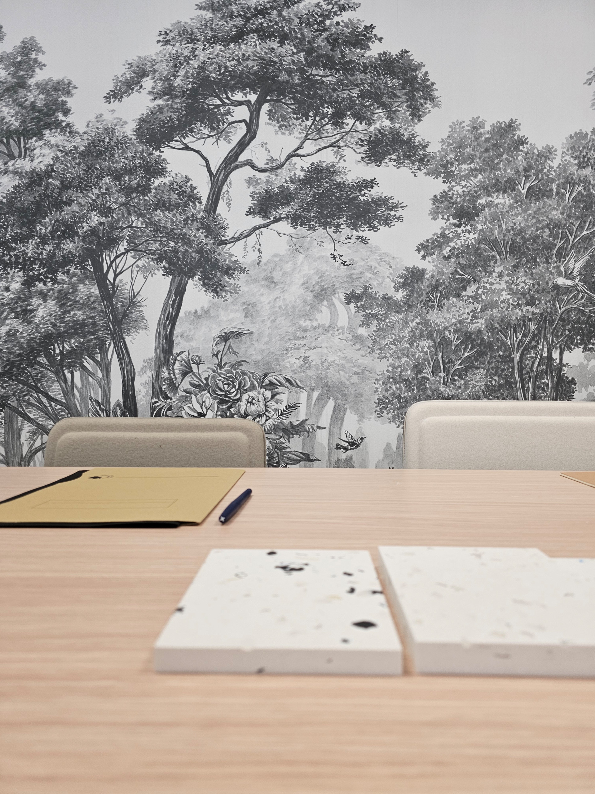 Rénovation d'un plateau de bureau témoin