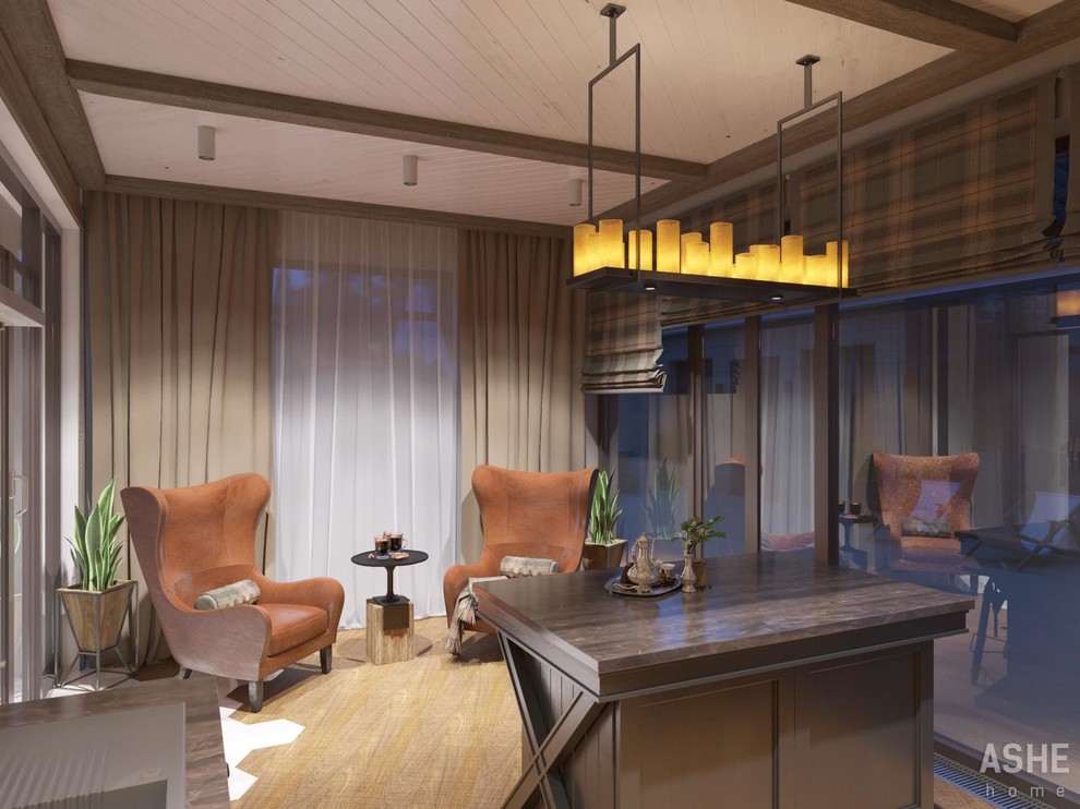 Интерьер дома в пос. Сафроновский