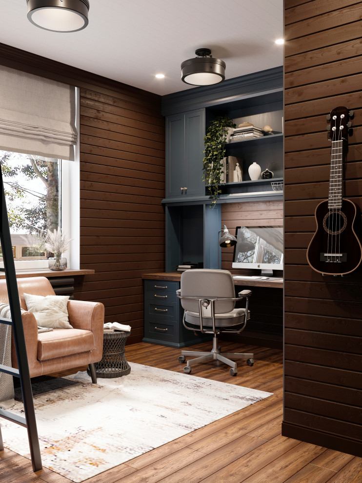 Загородный дом в американской классике для звездного клиента