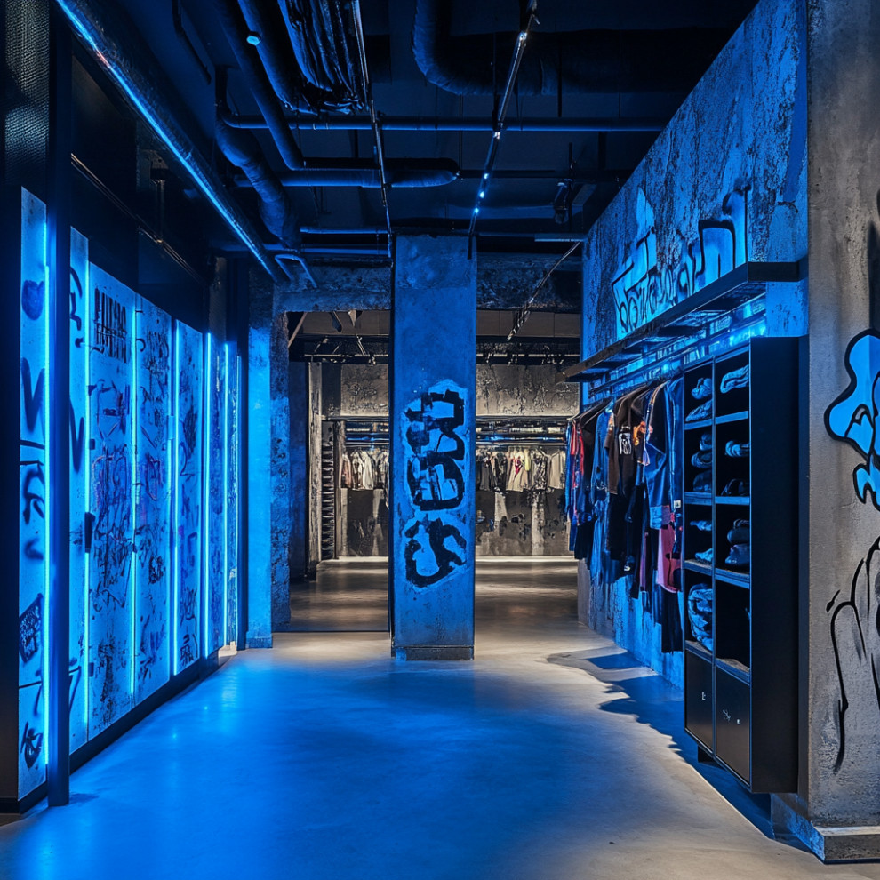 Индустриальный Дизайн Магазина ZNY