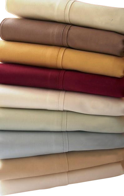 21" Super Deep - 1200TC Solid Egyptian Cotton Bed Sheet Sets