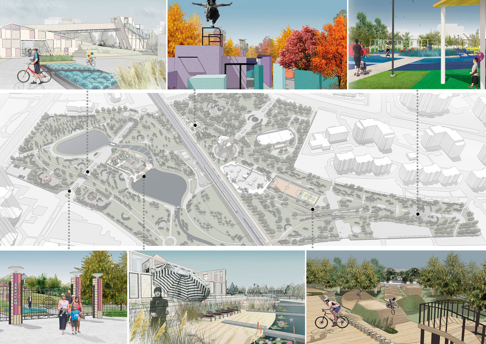 генеральный план участка с указанием спортплощадок