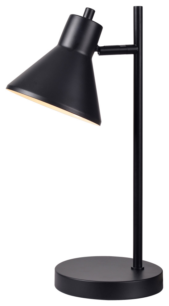 Ash Desk Lamp, Black Transitional Desk Lamps by Kenroy Home Houzz