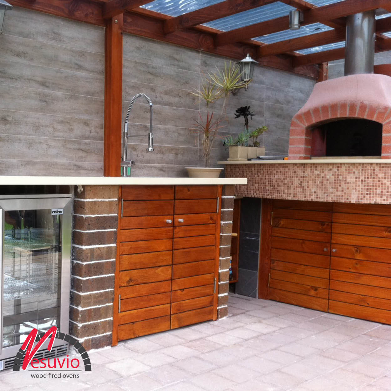 Residential Wood Fired Ovens Gallery - Vesuvio Wood Fired