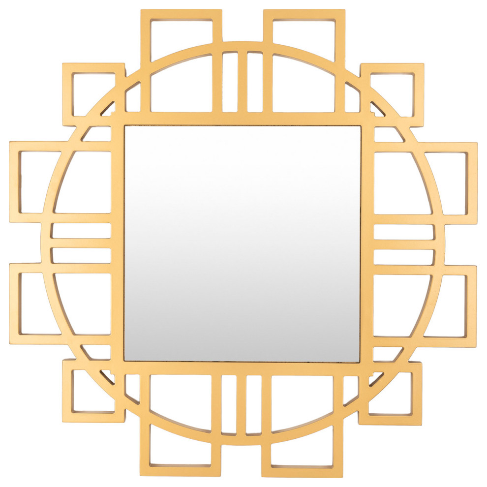 Glasgow Wall Mirror Contemporary Wall Mirrors by Lighting New York Houzz