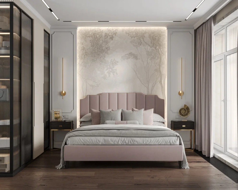 Мастер-спальня в стиле неоклассика