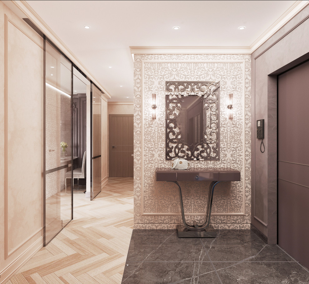 Трехкомнатная квартира современная классика