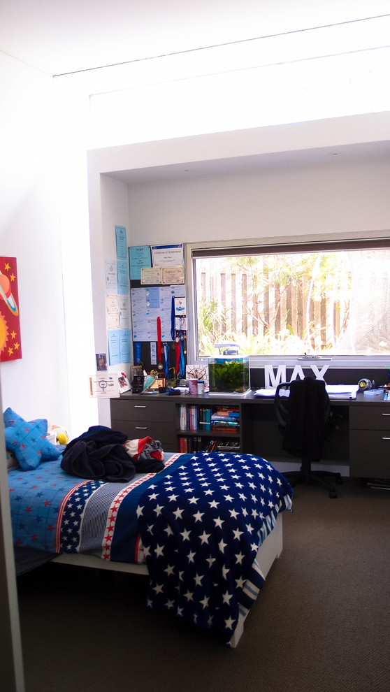 Contemporary kids' room in Sydney.