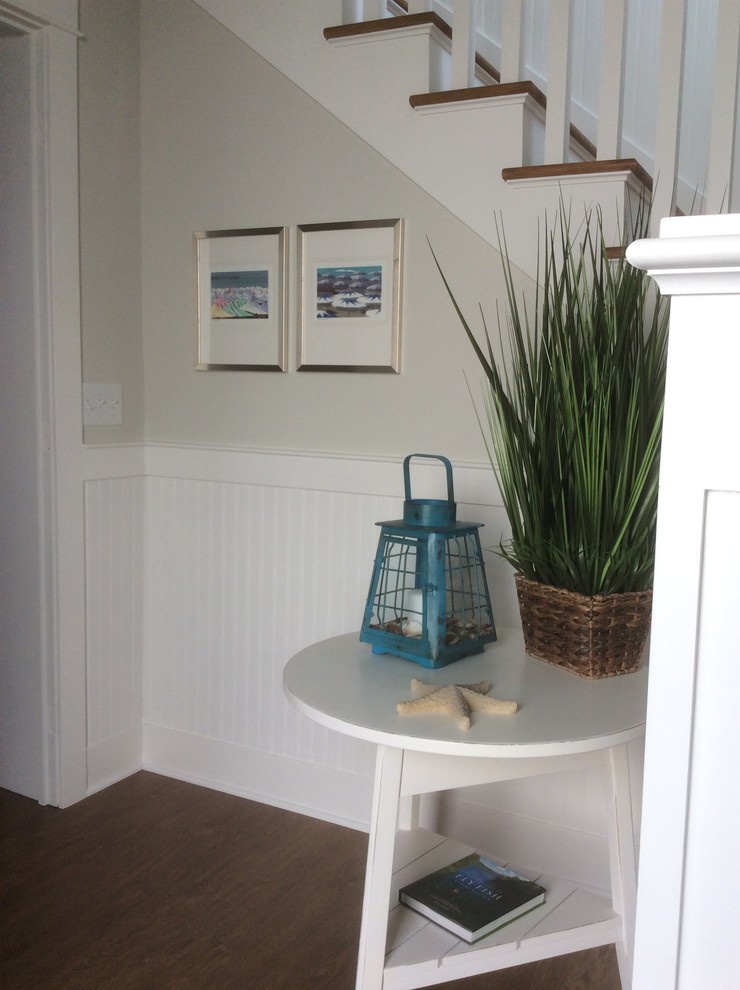 This is an example of a beach style entryway in Grand Rapids.