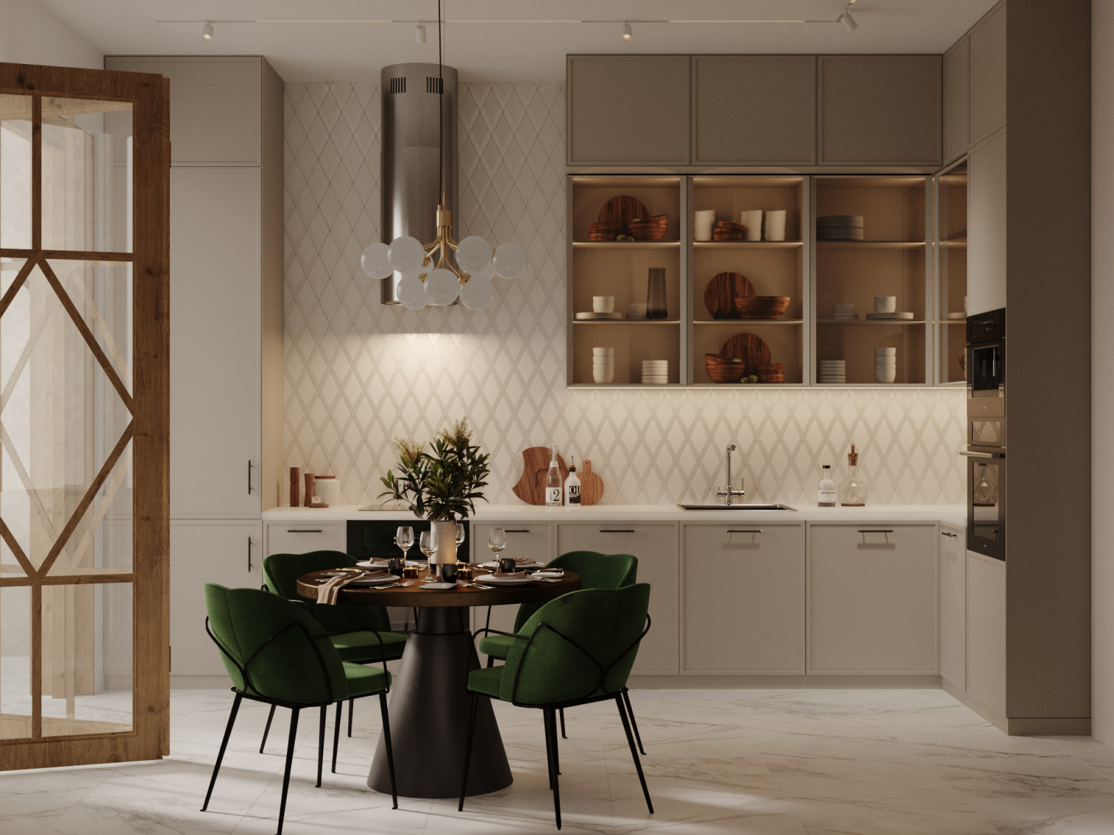 Четырехкомнатная квартира в ЖК Платинум