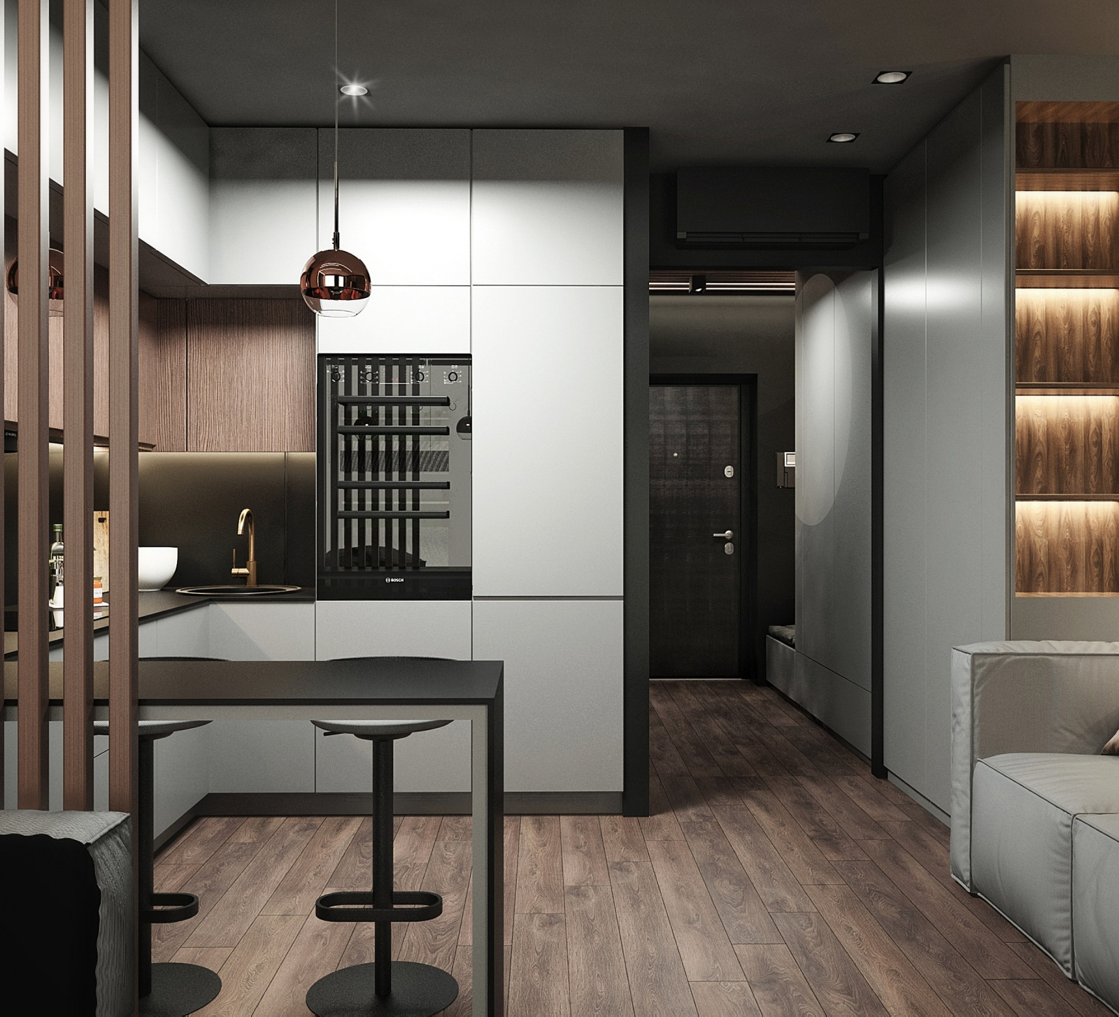 Дизайн проект в ЖК Домашний