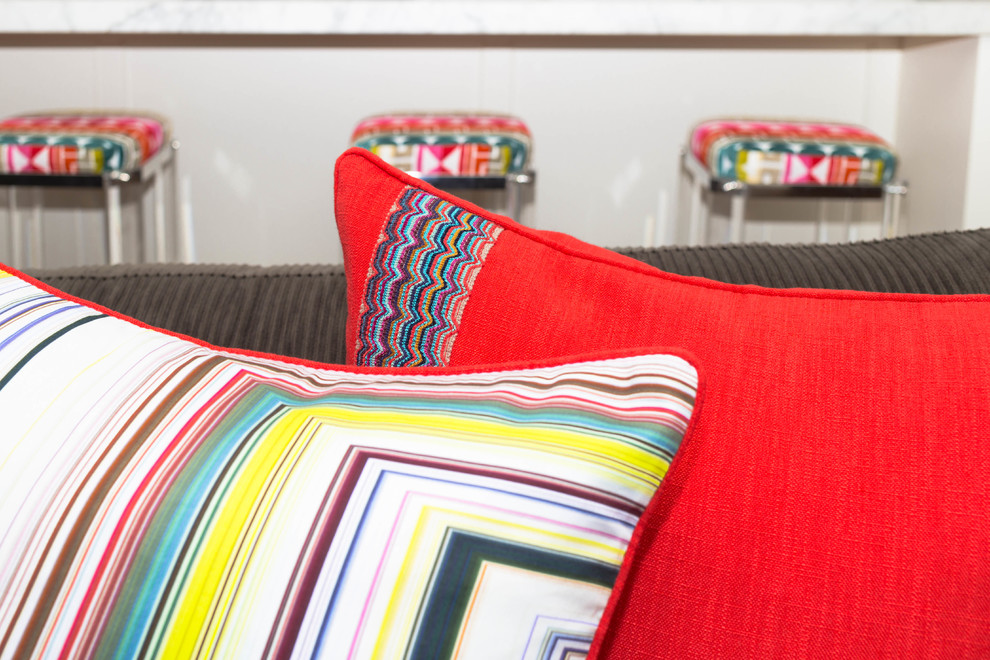 Example of an eclectic home design design in Atlanta