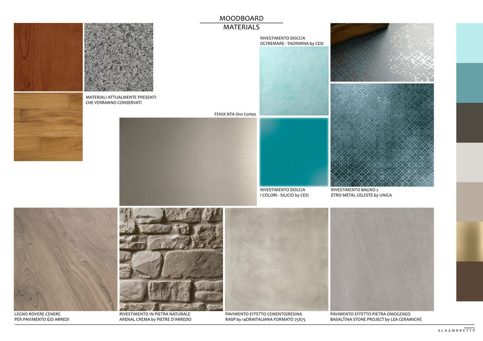 Moodboard - materiali
