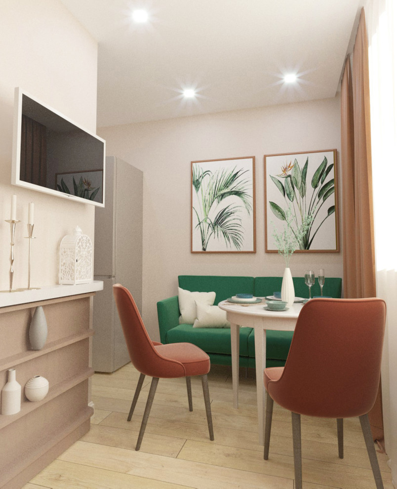 Дизайн двухкомнатной квартиры в Москве