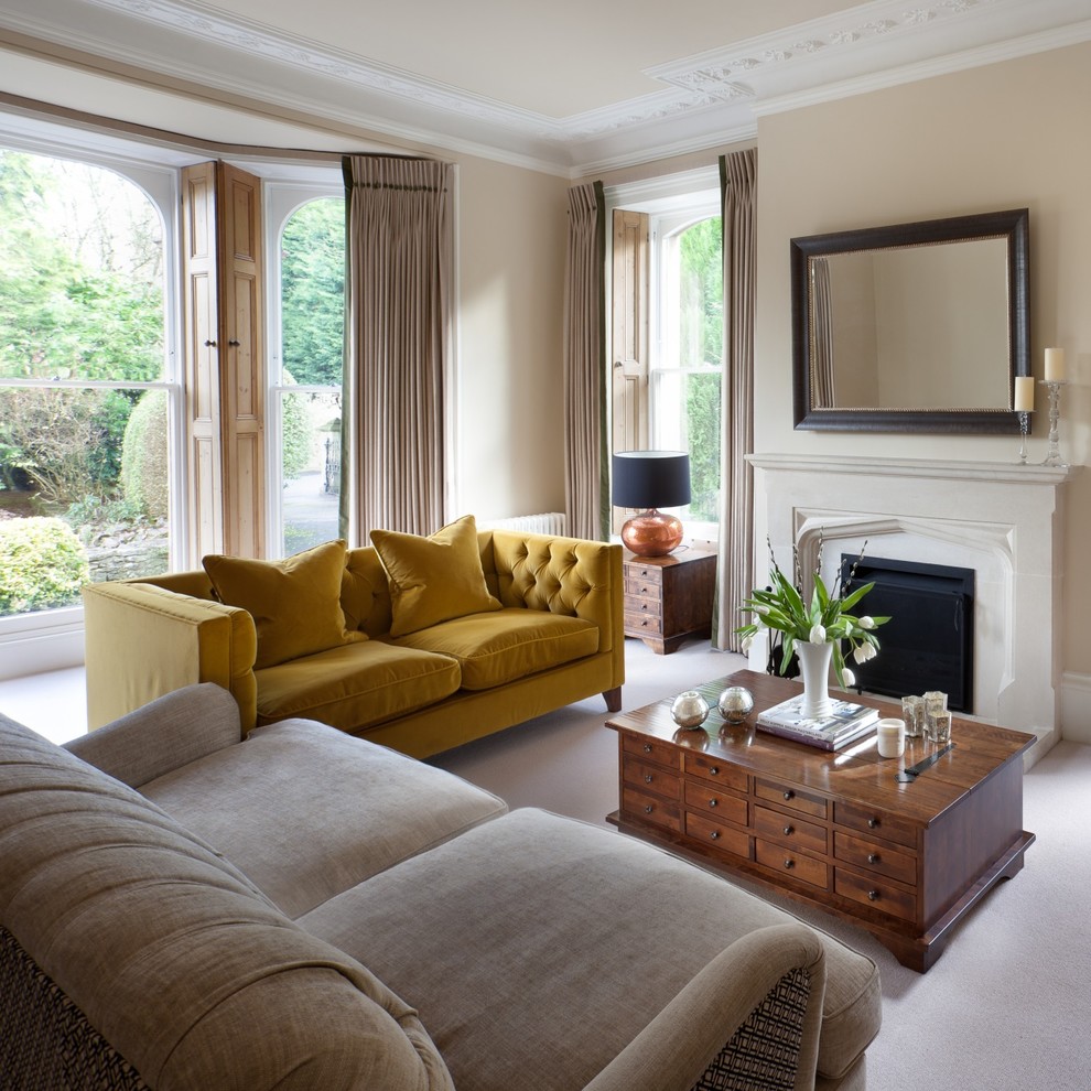 Cirencester Property - Traditional - Living Room ...