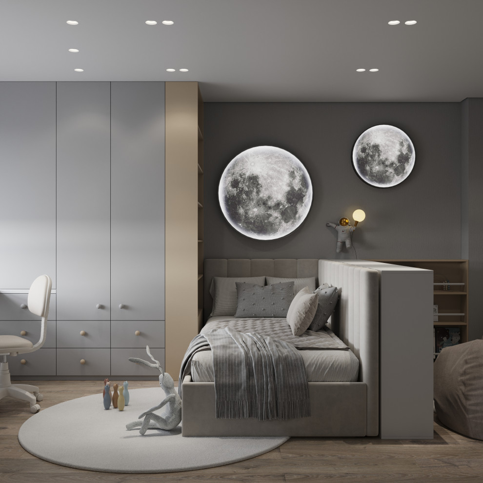 Проект квартиры для молодой семьи в Екатеринбурге.