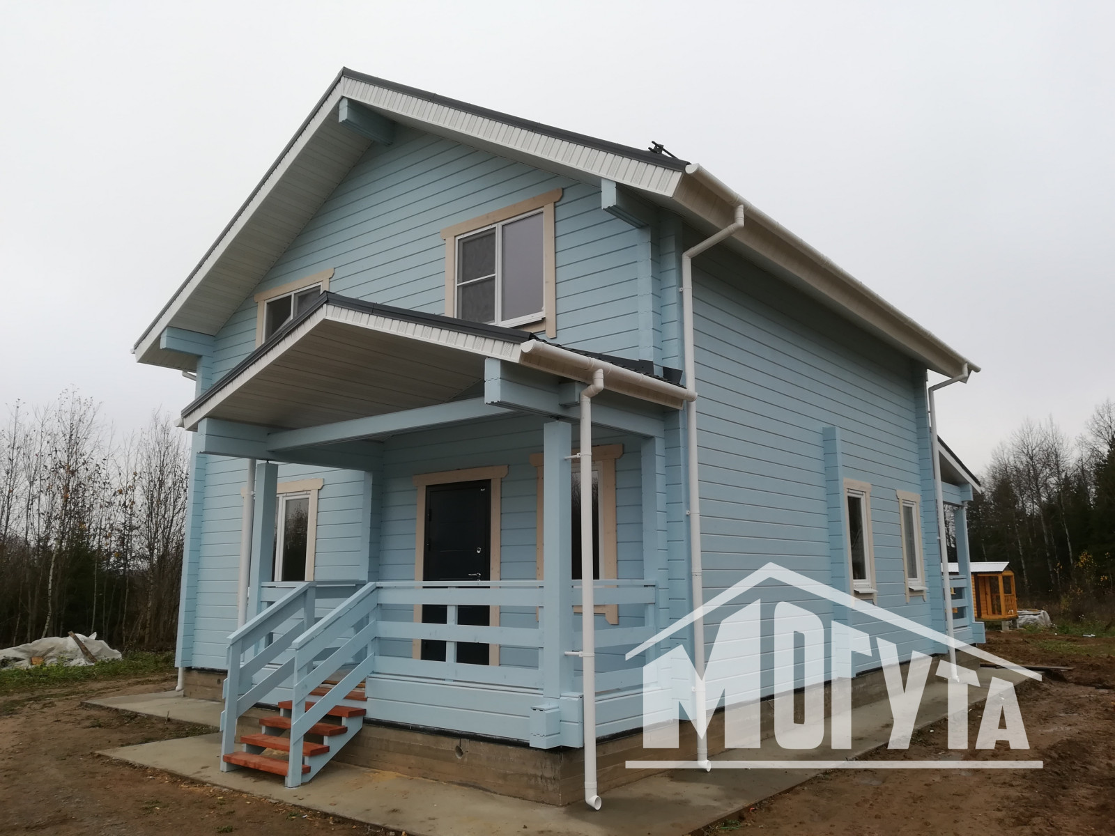 Дом из клееного бруса Ландыши-143