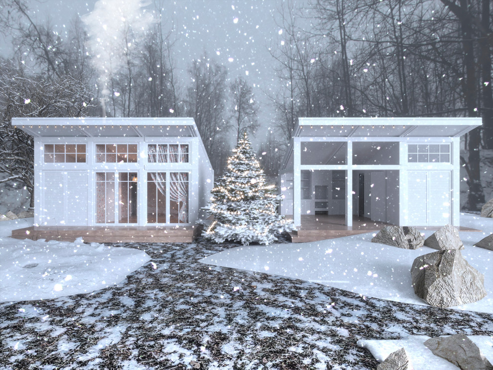 Модульная дача. Проект недорогого дачного дома