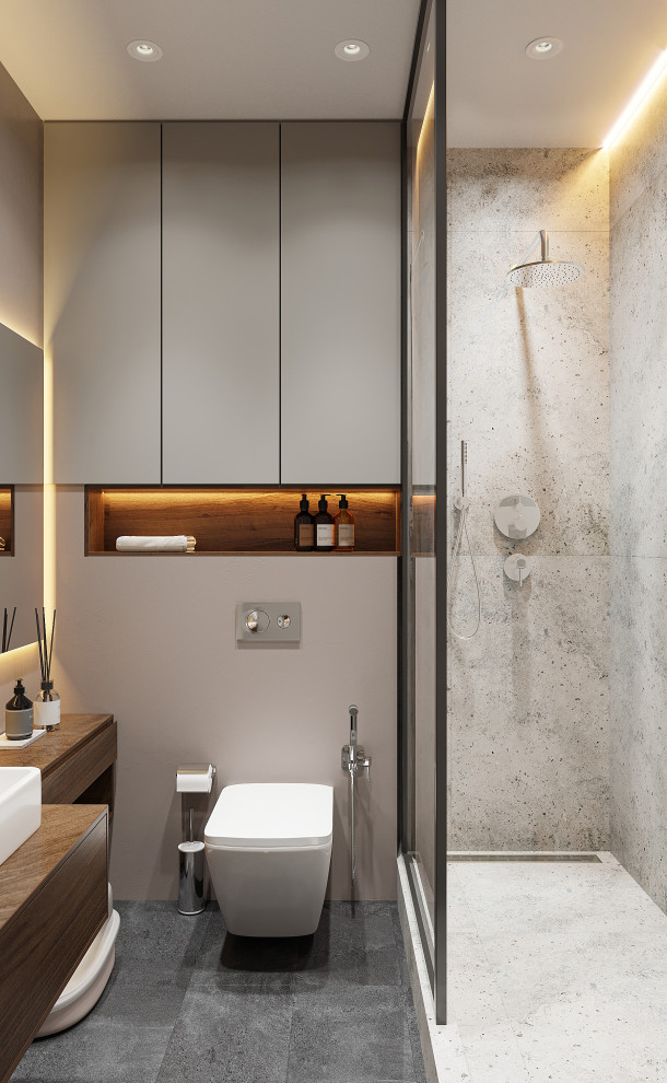 Квартира за городом в природных цветах