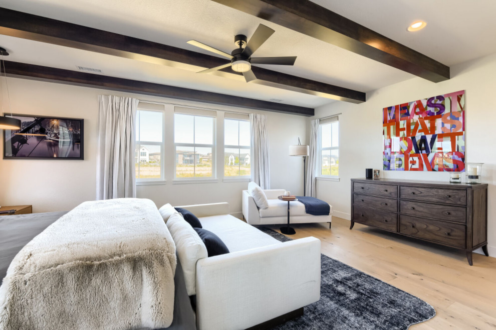 Castle Pines Beams and Architectural Wall
