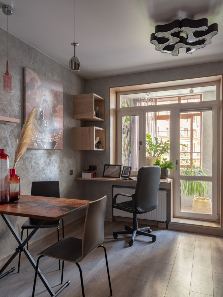 Маленькая студия с нестандартной планировкой