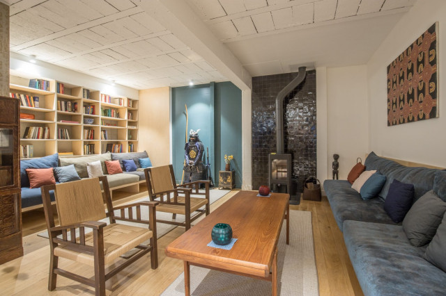 Loft Paris trendy-dagligstue