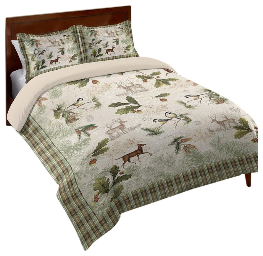 Woodland Forest Comforter Rustic Comforters And Comforter Sets by