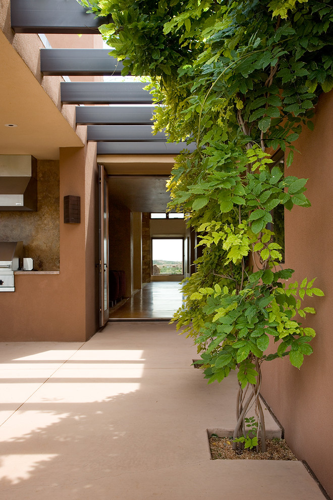 Patio - transitional patio idea