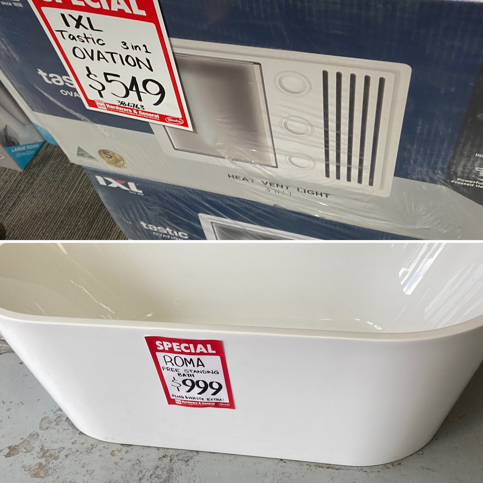 FIX OUR BROKEN BATHROOM PLEASE