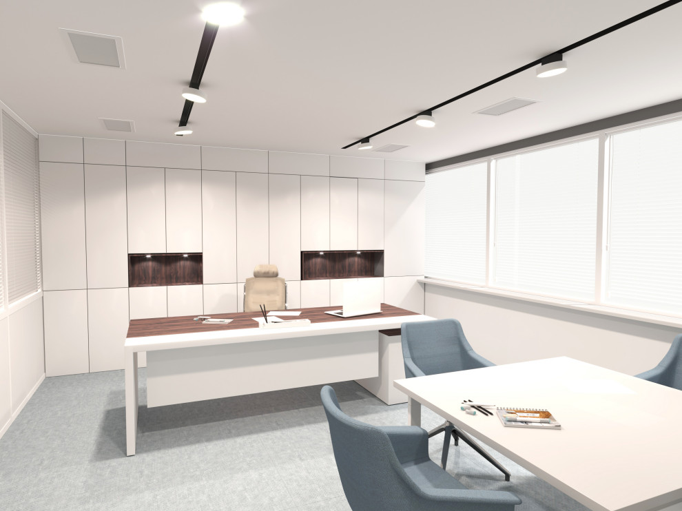 Дизайн кабинета руководителя в современном стиле