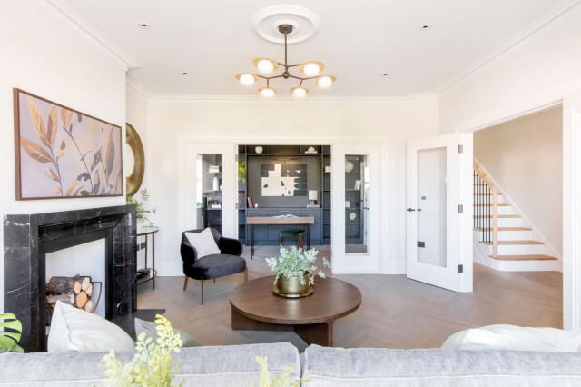 The Modern Classic fusion-living-room