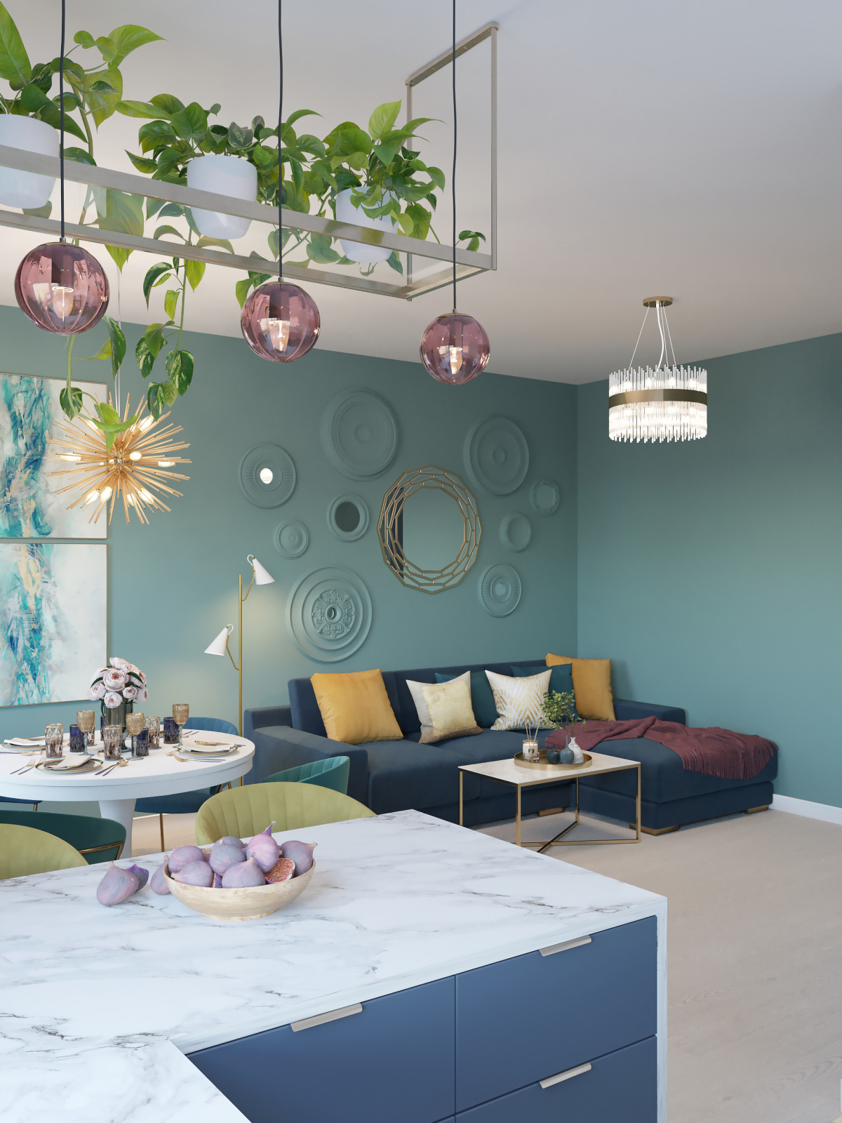 Дизайн 4-комн. квартиры