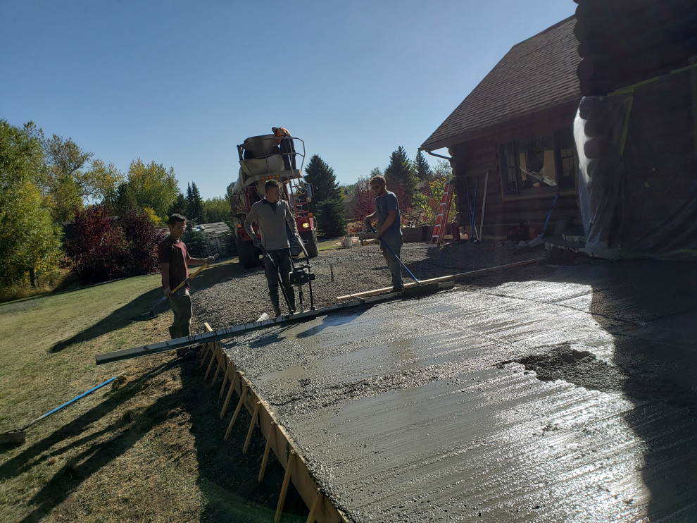 Concrete Patio Addition