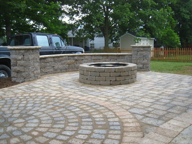 Fire Pits american-traditional-patio