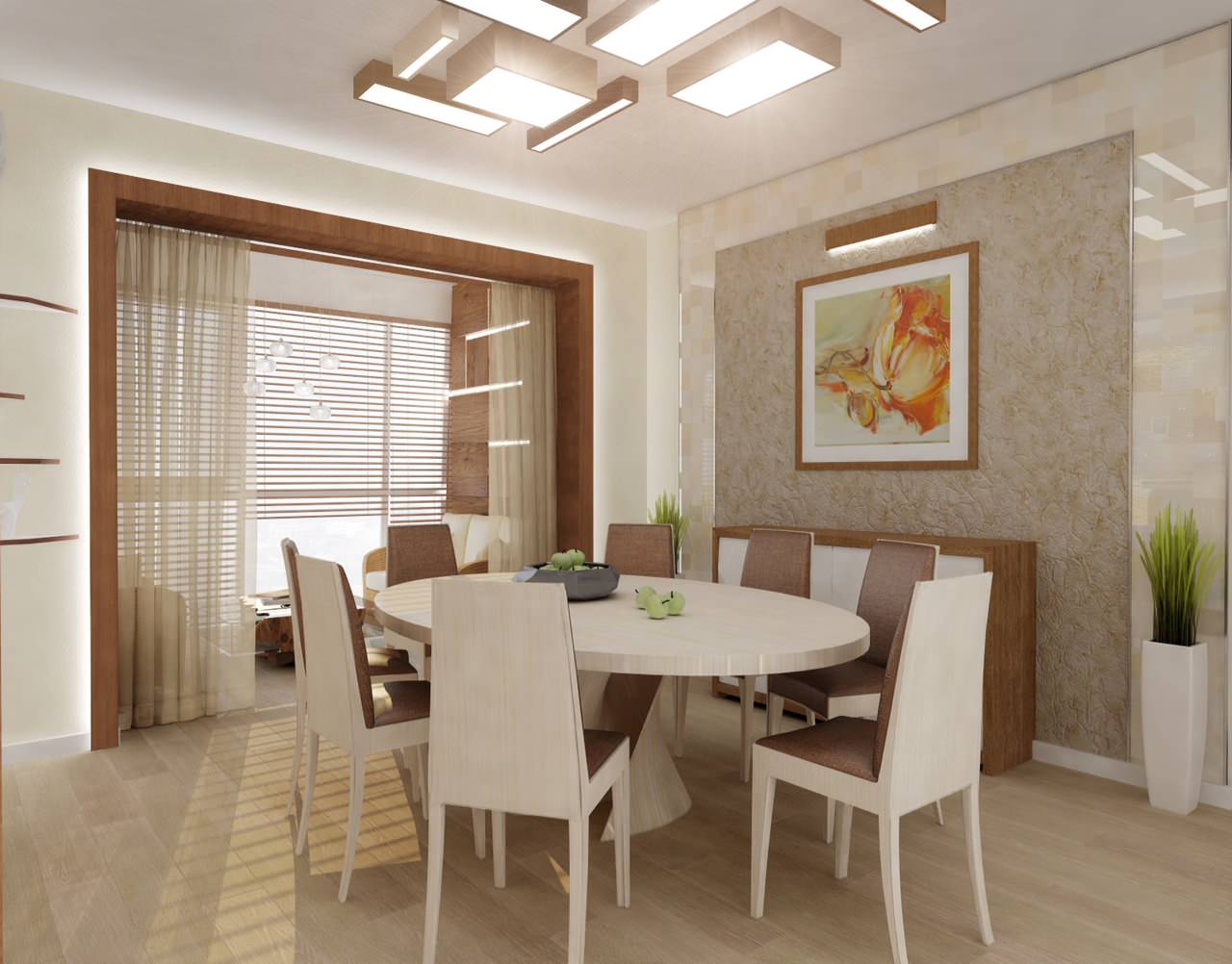 дизайн-проект квартиры в современном стиле