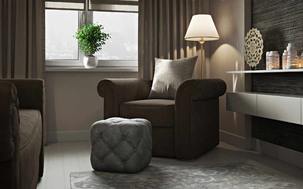 Гостиная в стиле современной классики