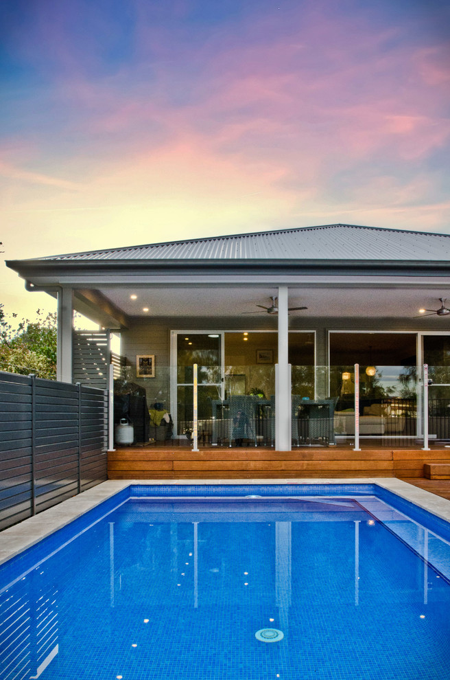 This is an example of a transitional pool in Sydney.