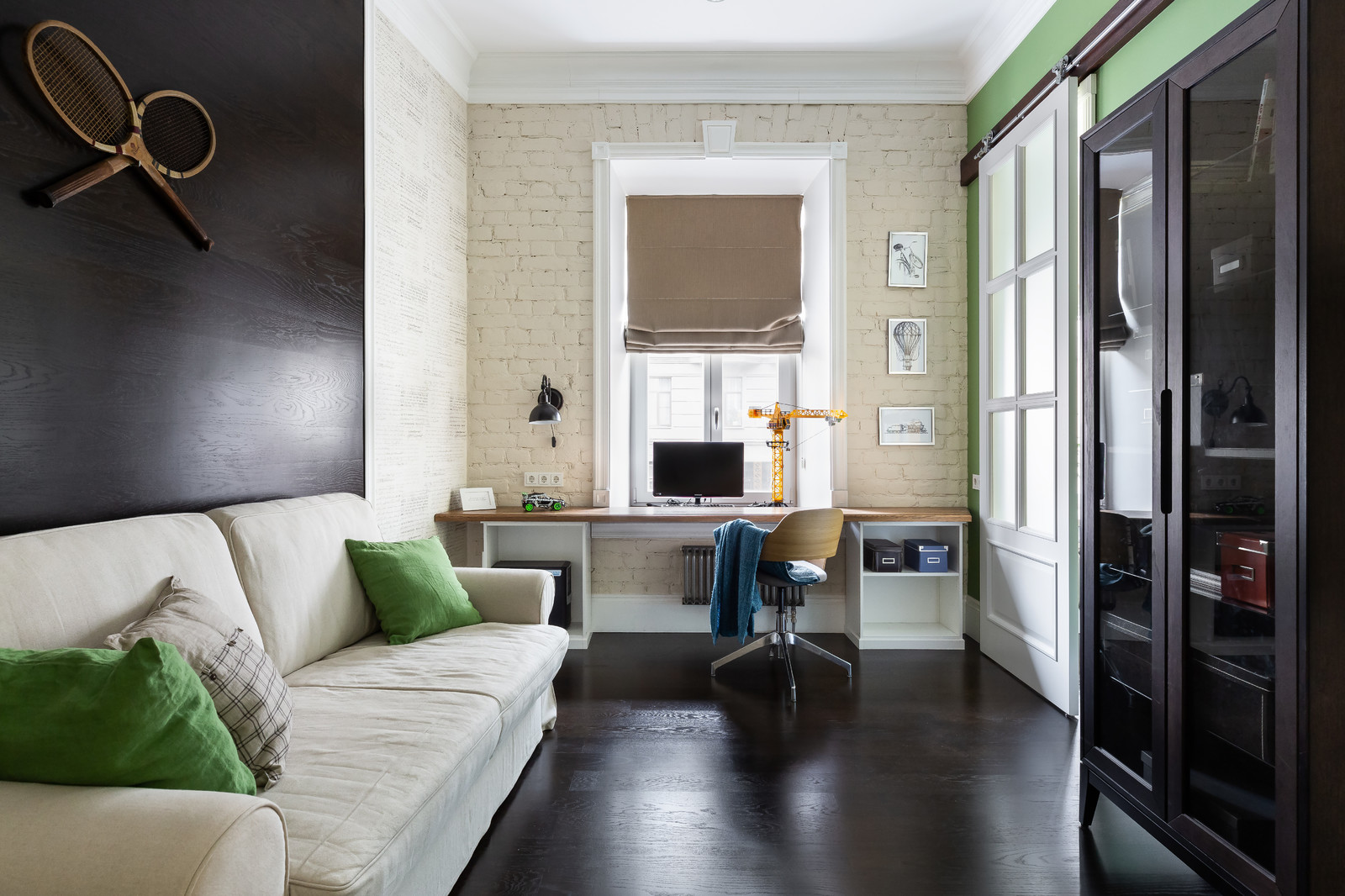 Интерьер Александры Панковой в старом фонде Петербурге