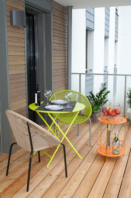 Terrasse contemporary-balcony