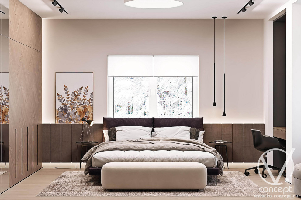 Реконструкция интерьеров дома в подмосковье. 350 м.кв.