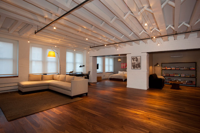 Open layout - New York City Tribeca Loft luxury renovation