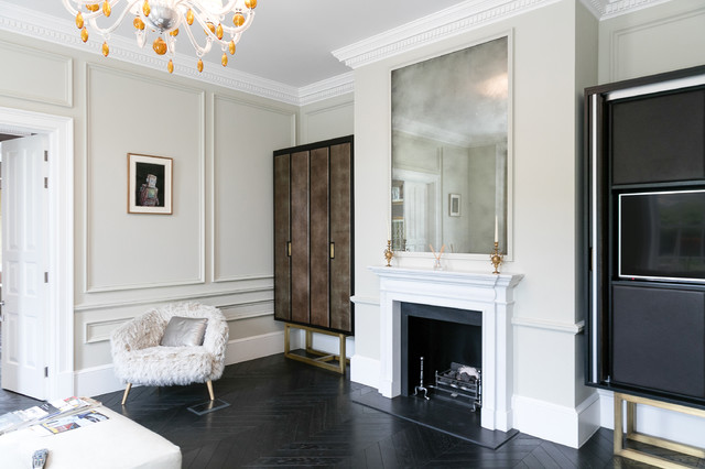 LUXURY BESPOKE CABINETS contemporary-vardagsrum