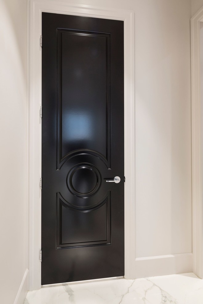 Inspiration for a transitional hallway remodel in Vancouver
